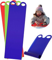 折りたたみ式 ロールアップスノースライダー ハンドル付き ソリ 雪遊び 子供用 軽量そり 子供大人兼用 雪…