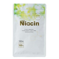 ナイアシン (ビタミンB3) 100mg 100粒 結喜堂 日本製 サプリ カプセル 植物性 ベジカプセル 健康食品 栄…