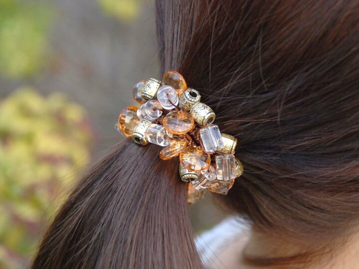 楽天市場】【ポイント最大34倍】ヘアアクセサリー シュシュ ヘアゴム 
