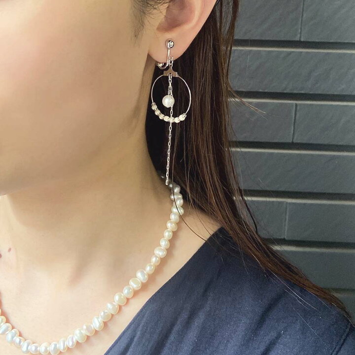 楽天市場】【ポイント最大34倍】ネックレス イヤリング ピアス 淡水 