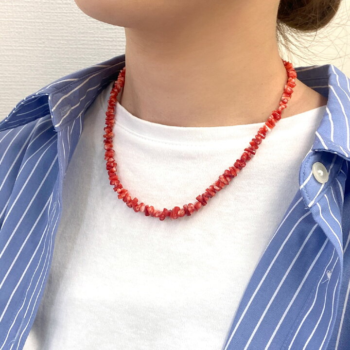 楽天市場】【ポイント最大34倍】赤珊瑚 ネックレス サンゴ さんご 日本  