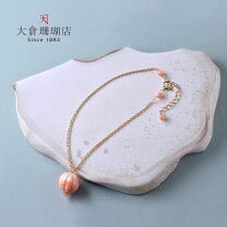 楽天市場】ネックレス チェーン（種類（宝石）珊瑚）（ブレスレット 