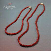 楽天市場】60cm（種類（宝石）珊瑚）（ネックレス・ペンダント 