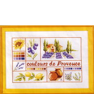 Couleurs de Provence プロバンスの香 フランス Marie Coeur 4330 クロスステッチキット フランスのプロ…