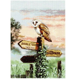 Barn Owl �ʂӂ��낤 �C�M���X LETISTICH L8031 �N���X�X�e�b�`�L�b�g �A���h�J�L�b�g�@�t�N���E�ƕ��i�̃��`�[�t