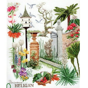 The Lost Gardens of Heligan �w���K���̎���ꂽ�뉀 �I�����_ THEA GOUVERNEUR�N���X�X�e�b�`�L�b�g 423A �A���h�J�L�b�g �C�M���X�� �w���K���̎���ꂽ�뉀�̕��i�����`�[�t