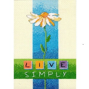 Live Simply �V���v���ɉ߂��� �A�����JDimensions �N���X�X�e�b�`�L�b�g6975 �h�J�L�b�g �A���h�J �}�ĕt�� ��ւ̃}�[�K���b�g�����`�[�t ��|�L�b�g ��
