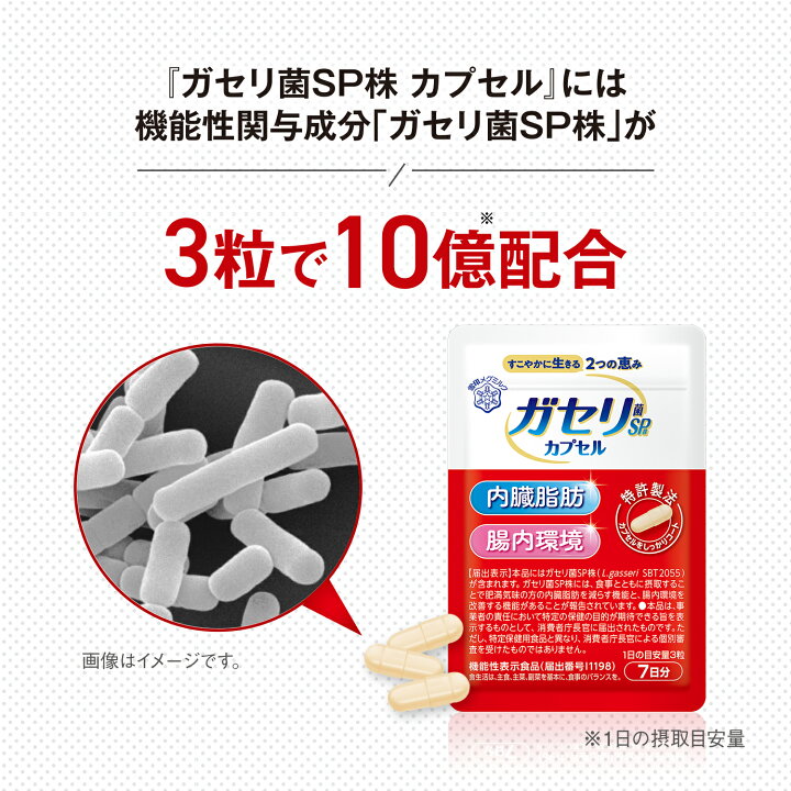 楽天市場】【公式】 ガセリ菌SP株 カプセル 21粒 7日分 お試し 雪印 