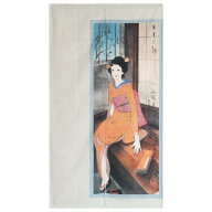 のれん　竹久夢二　五月の朝　ショート　85×90cm　1064