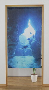 ĥ82×150cm CUV[(C̒) u[@BL@m̂in the sea-9074-narug Eߏ ʏ Ԏd  L noren