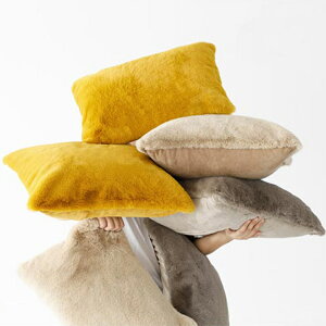 �y�t�F�C�N���r�b�g�t�@�[�z�N�b�V�����J�o�[ �k�� 45×45cm �ӂ�ӂ� ���r�b�g�t�@�[ �t�F�C�N�t�@�[ �����` �z���C�g �x�[�W�� ���n ������� ���� �������J�o�[ ���z�c�J�o�[ �A�W�A�� 