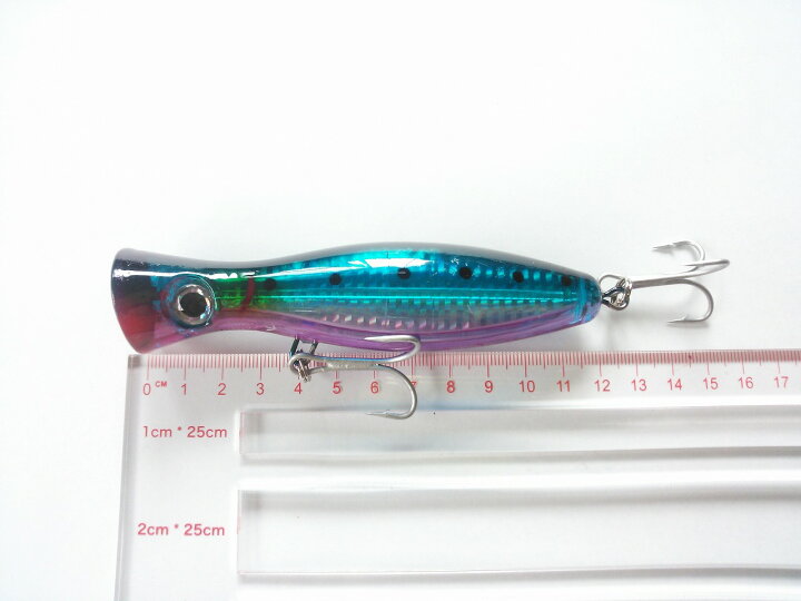 楽天市場 ポッパー 43g 13cm 5色 セット トップウォーター まとめて 海のトップゲーム ブリ ワラサ ヒラマサ シイラ カツオ シーバス 磯 オフショア つり具の雪見堂 楽天市場店