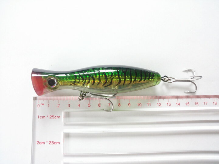 楽天市場 ポッパー 43g 13cm 5色 セット トップウォーター まとめて 海のトップゲーム ブリ ワラサ ヒラマサ シイラ カツオ シーバス 磯 オフショア つり具の雪見堂 楽天市場店