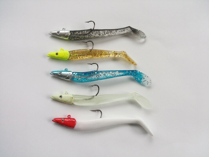 楽天市場 魚の頭 ジグヘッド ワーム 18g 5色 セット ヒラメ マゴチ シーバス 根魚 フラットフィッシュ タチウオ シャッドテール 3d フィッシュ つり具の雪見堂 楽天市場店