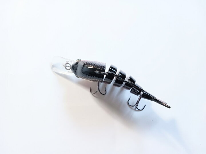 楽天市場】リップ付き ジョイントルアー 2色セット 100mm 16.5g バス 