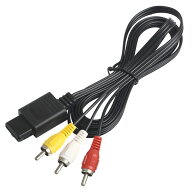 スーパーファミコン ゲームキューブ NINTENDO64 用 AVケーブル SFC GC N64 コード長1.8m
