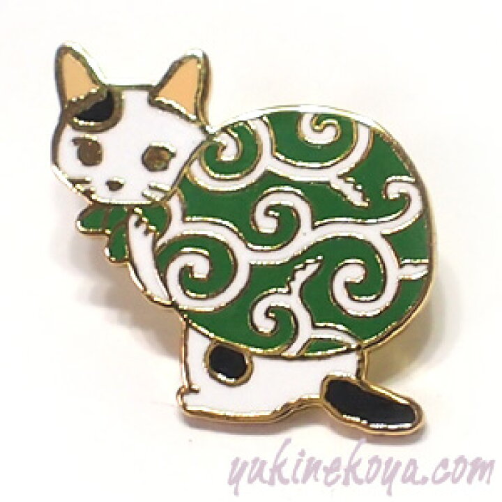 楽天市場】猫ピンズ ドロボー猫 ポタリングキャット ブローチ 