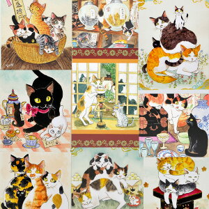 猫 ポストカード グリーティングカードの人気商品 通販 価格比較 価格 Com