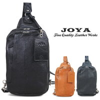 JOYA ジョヤ ボディバッグ メンズ 本革 ベジタブルタンニンレザー バングラデシュ ワンショルダー かっこいい ボディーバッグ ブランド レザー 革 メンズ バッグ 斜めがけ J4601