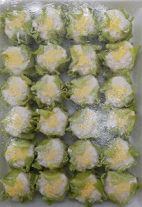 わさび焼売(錦糸)20個(個約30g)×10p(P1210円税別)業務用 ヤヨイ