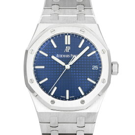 オーデマ・ピゲ AUDEMARS PIGUET ロイヤルオーク オートマティック 世界限定300本 15503BC.OO.1220BC.01 ブルー文字盤 中古 腕時計 メンズ