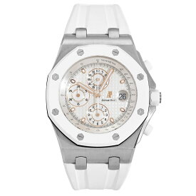 オーデマ・ピゲ AUDEMARS PIGUET ロイヤルオーク オフショア プライド オブ シャム 世界限定100本 26172SO.OO.D202CR.01 ホワイト文字盤 中古 腕時計 メンズ