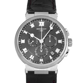 ブレゲ Breguet マリーン クロノグラフ 5527 5527TI/G2/9WV グレー文字盤 新品 腕時計 メンズ