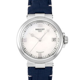 ブレゲ Breguet マリーン レディ 9517 9517ST/5W/984 ホワイト文字盤 新品 腕時計 レディース