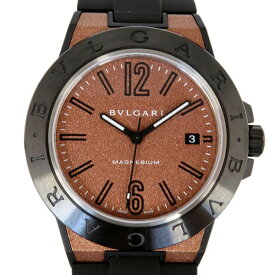 ブルガリ BVLGARI ディアゴノ マグネシウム DG41C11SMCVD ブラウン文字盤 新品 腕時計 メンズ
