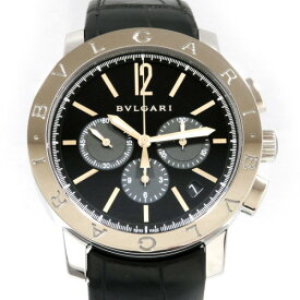 ブルガリ BVLGARI ブルガリブルガリ クロノグラフ 102043 BB41BSLDCH ブラック文字盤 新品 腕時計 メンズ