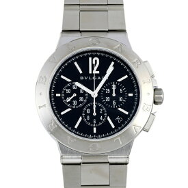 ブルガリ BVLGARI ディアゴノ ヴェロチッシモ 102330 DG41BSSDCH ブラック文字盤 新品 腕時計 メンズ