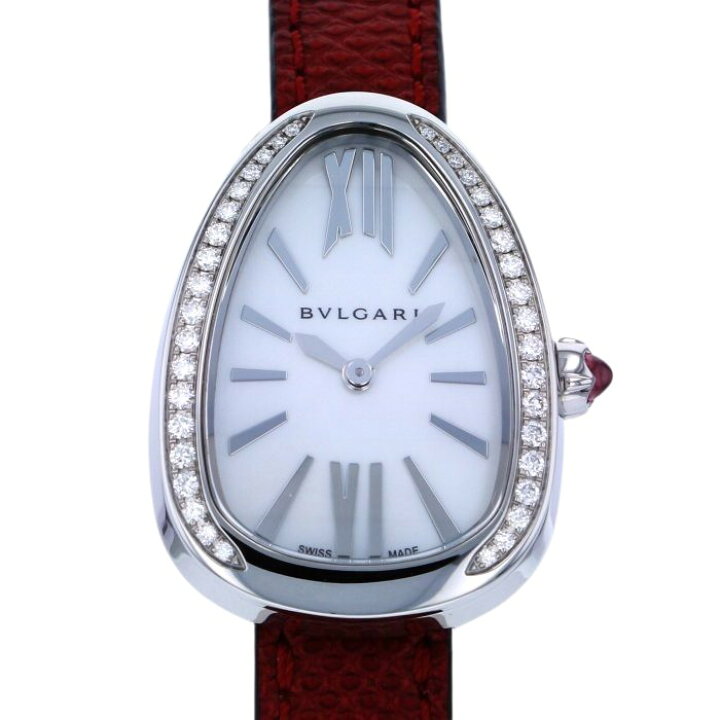 楽天市場】ブルガリ BVLGARI セルペンティ SP32WSDL ホワイト文字盤 