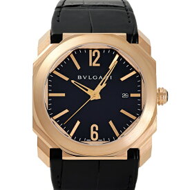 ブルガリ BVLGARI オクト 101963 BGOP41BGLD ブラック文字盤 新品 腕時計 メンズ