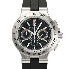ブルガリ BVLGARI ディアゴノ プロフェッショナル クロノグラフ テラ DP42BSVDCH ブラック文字盤 新品 腕時計 メンズ