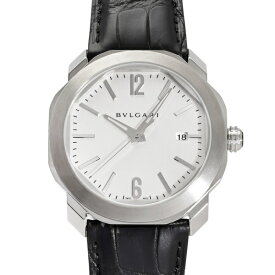 ブルガリ BVLGARI オクト ローマ 102779 OC41C6SLD シルバー文字盤 新品 腕時計 メンズ