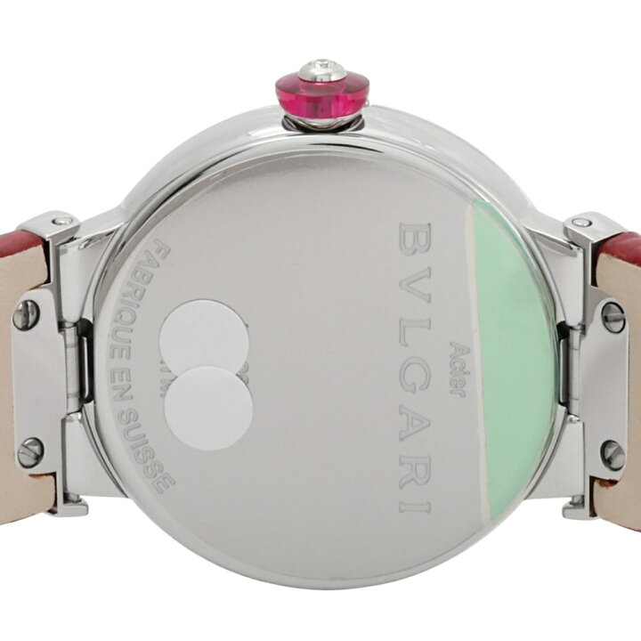 楽天市場】ブルガリ BVLGARI ルチェア LU28C2SL/12 ピンク文字盤 新品 