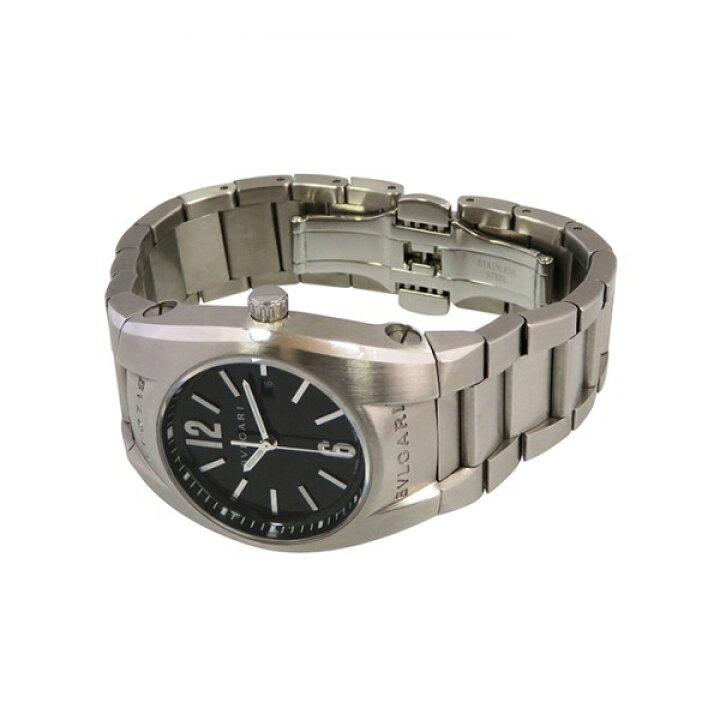 楽天市場】ブルガリ BVLGARI エルゴン クォーツ EG30S ブラック文字盤  