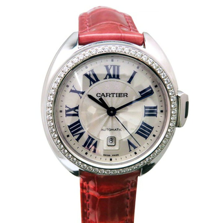 楽天市場】カルティエ Cartier クレ ドゥ WGCL0015 シルバー文字盤 