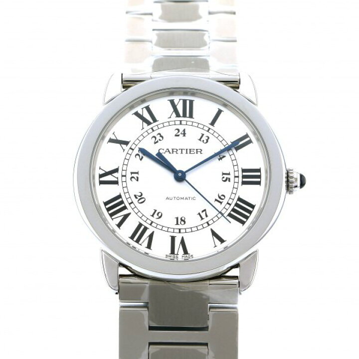 楽天市場】カルティエ Cartier ロンドソロ ドゥ WSRN0012 シルバー文字盤 新品 腕時計 メンズ : ジェムキャッスルゆきざき