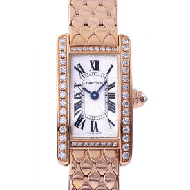 カルティエ Cartier タンク アメリカン ミニ WB710012 シルバー文字盤 新品 腕時計 レディース