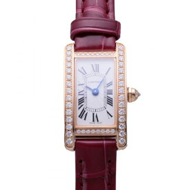 カルティエ Cartier タンク アメリカン WJTA0026 シルバー文字盤 新品 腕時計 レディース