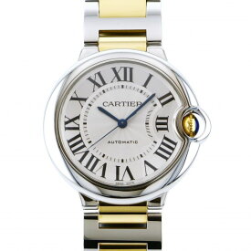 カルティエ Cartier バロンブルー W2BB0012 シルバー文字盤 新品 腕時計 メンズ