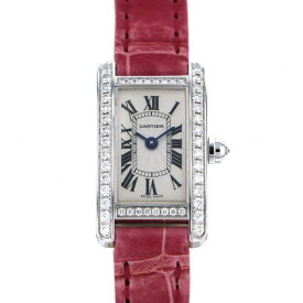 カルティエ Cartier タンク アメリカン ミニ WB710015 シルバー文字盤 新品 腕時計 レディース