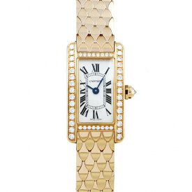 カルティエ Cartier タンク アメリカン ミニ WB710012 シルバー文字盤 新品 腕時計 レディース
