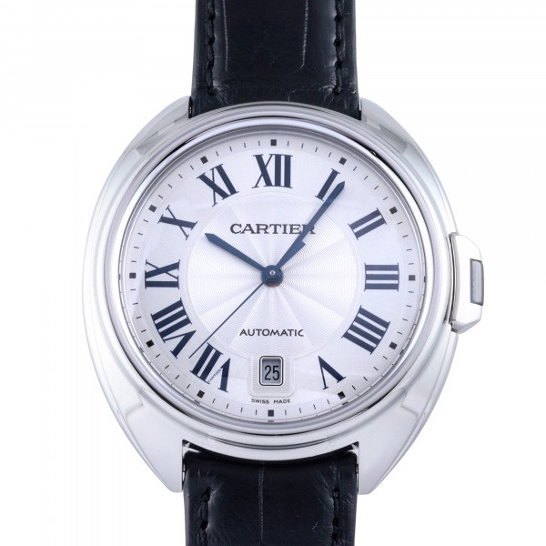 カルティエ Cartier クレ ドゥ WSCL0018 シルバー文字盤 中古 腕時計 メンズ