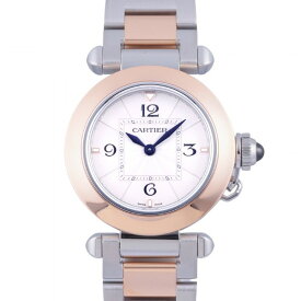 カルティエ Cartier パシャ W2PA0007 ホワイト文字盤 新品 腕時計 レディース