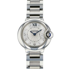 カルティエ Cartier バロンブルー WE902073 シルバー文字盤 新品 腕時計 レディース