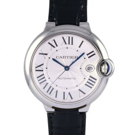 カルティエ Cartier バロンブルー ドゥ ウォッチ WSBB0039 シルバー文字盤 中古 腕時計 メンズ