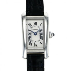 カルティエ Cartier タンク アメリカン ウォッチ ミニ WSTA0032 シルバー文字盤 新品 腕時計 レディース