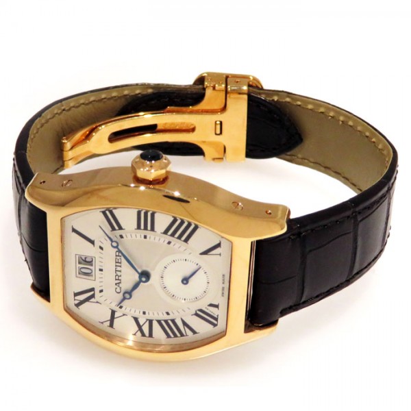 カルティエ Cartier トーチュ XL ラージデイト スモールセコンド W1556234 シルバー文字盤 新古品 腕時計 メンズ |  ジェムキャッスルゆきざき